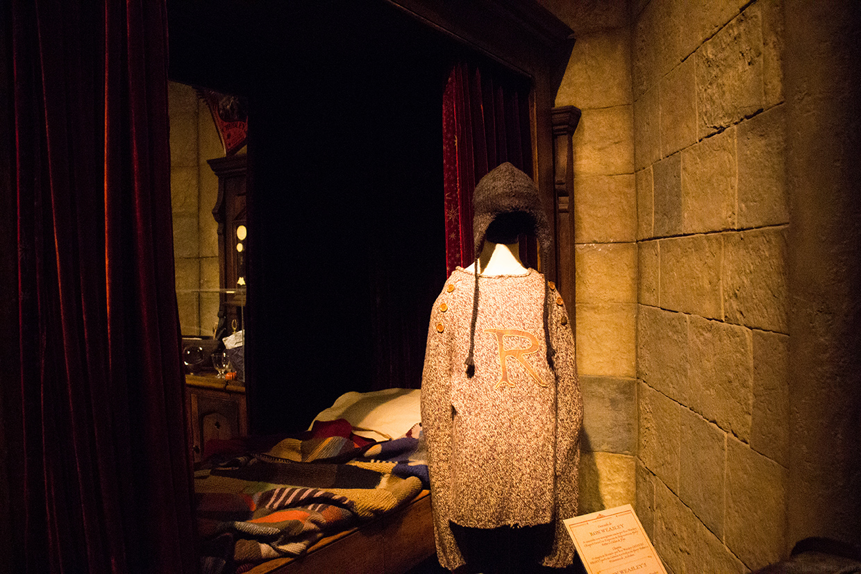 Harry Potter: the exhibition - Ron's bedroom