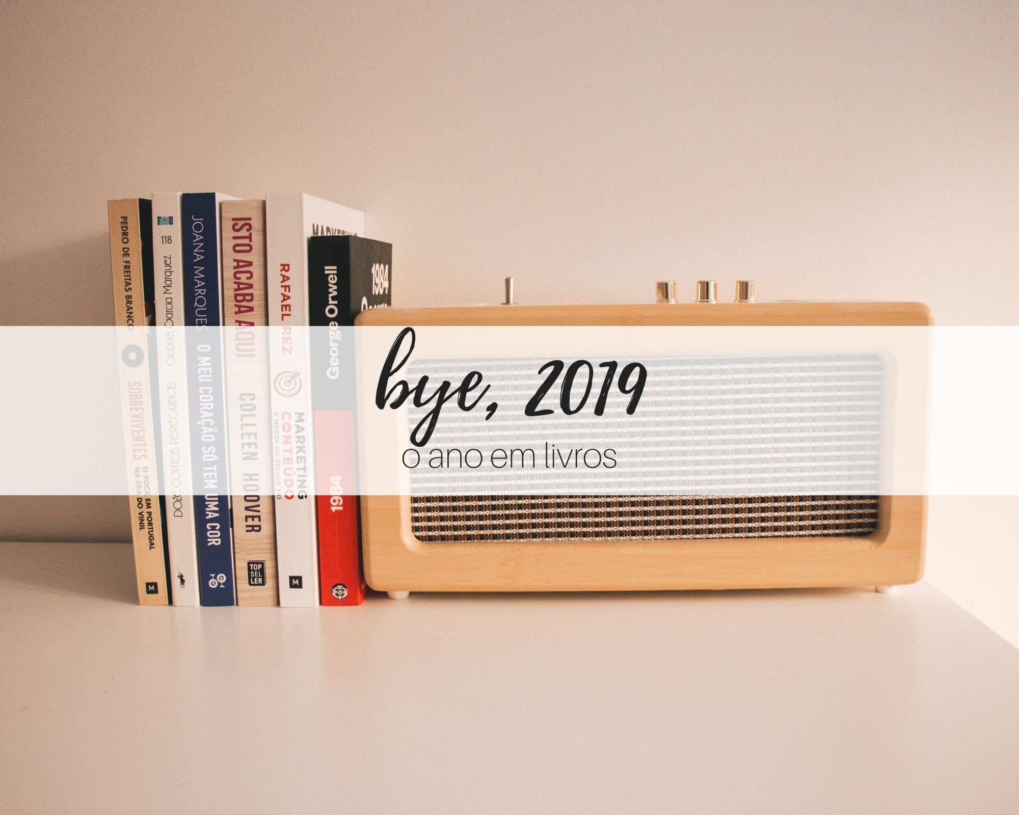 2019: O Ano em Livros