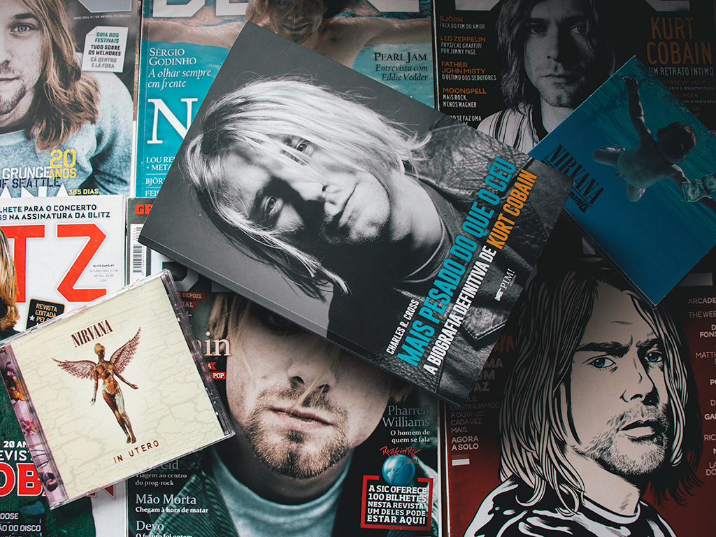 mais pesado do que o céu - biografia de Kurt Cobain