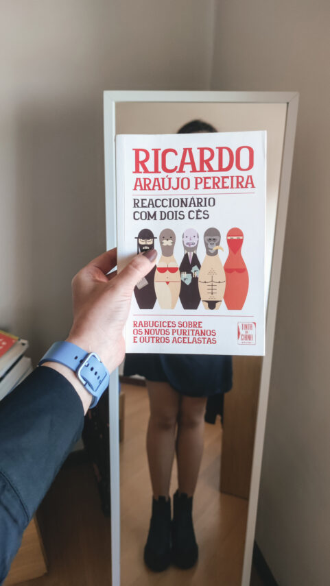 reaccionário com dois cês ricardo araújo pereira